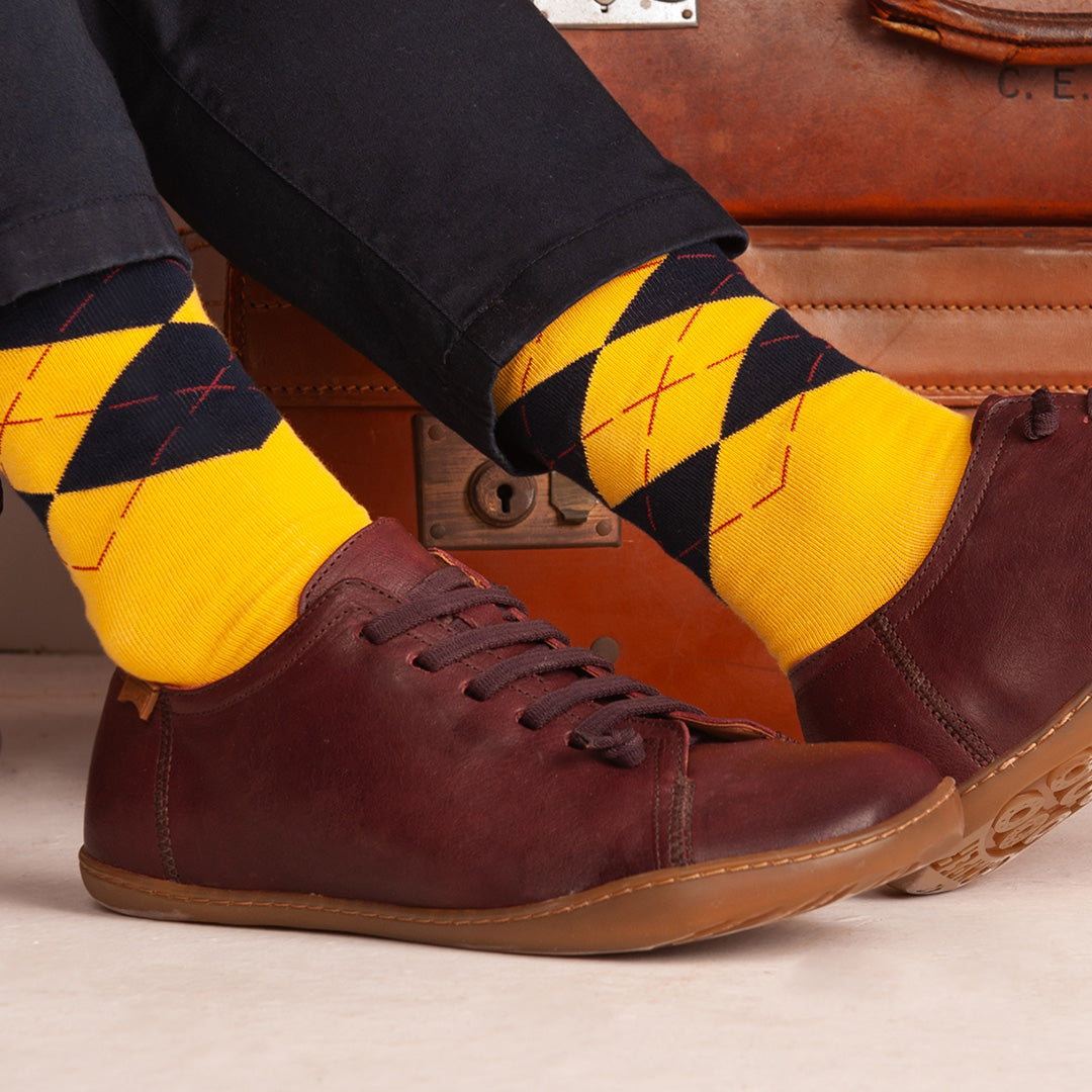 Yellow sock shoes clearance