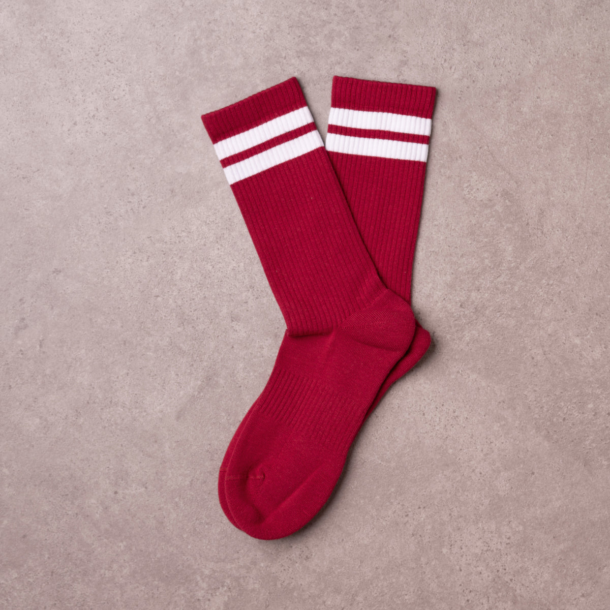 ACTIVE RED/WHITE – Snug Socks Co.